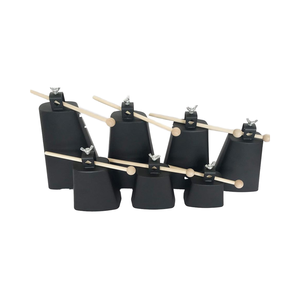 Instrumento de percusión de <span class=keywords><strong>cencerro</strong></span> metálico de 4/5/6/7/8/9 pulgadas personalizado al mejor precio y de la mejor calidad al por mayor - Product Image 2