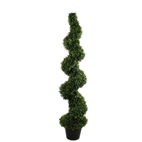 Árbol de Césped Artificial de Plástico de 50 cm, Planta Tropical Artificial, Ecológica, Duradera, de Alta Simulación, Decoraciones para Exteriores para Jardín
