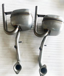 Tubo di Scarico in Acciaio Zincato all'Ingrosso, Silenziatore per <span class=keywords><strong>Toyota</strong></span> <span class=keywords><strong>Yaris</strong></span> 1.5L dal 2006 al 2015 - Product Image 1