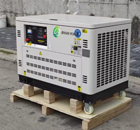 Générateur silencieux à double carburant propane GPL 5 kW 10 kW 12 kW 20 kW 30 kW avec démarrage à distance pour maison, GPL, GNC, gaz naturel