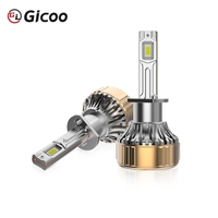 Ampoules de phares de voiture LED de taille mini R12 H1 H3 H4 H7 H13 9005 9006 9004 9007 12V 120W 20000LM Neuves