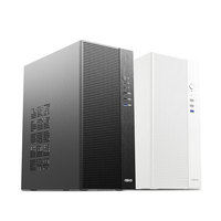 ABKO O10M BK M-ATX Çelik Kasa Hafif 0.9kg MicroATX Oyun Bilgisayarı Fanlı Ses USB'li Mini Kasa
