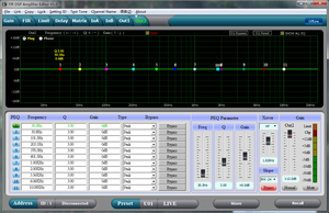 Altavoz profesional de gama de audio, amplificador de potencia Subwoofer, Módulo de placa DSP de 2400W - Product Image 4
