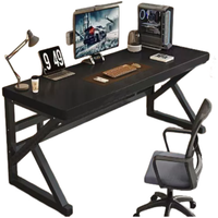 Tapis de bureau de jeu en forme de L, ergonomique, en métal, pour chambre à coucher, bureau de jeu réglable, bureau d'ordinateur de jeu