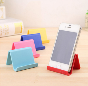 Support de télé<span class=keywords><strong>phone</strong></span> portable Candy Mini support fixe Portable fournitures pour la maison stocké en plastique couleur aléatoire <span class=keywords><strong>6</strong></span> * 4.5c - Product Image 4