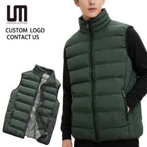 Gilet <span class=keywords><strong>Doudoune</strong></span> Homme Hiver Chaud Automne Pas Cher en Gros Logo Personnalisé Grande Taille 5XL Vestes <span class=keywords><strong>Sans</strong></span> Manches - Product Image 1