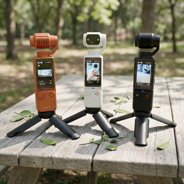 Young Guys Toy 1080P HD IP67 Waterproof Sports Wearable Camera 1.9 Inch Screen Gimbal Anti-Shake Travel Bicycle Driver Recorder