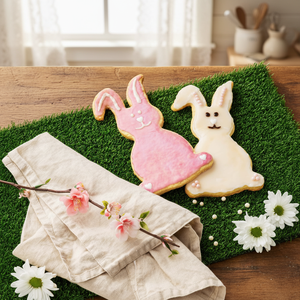 Set di taglierini per biscotti di coniglio grande personalizzabile strumenti per decorare torte colorate - Product Image 3