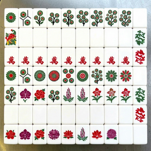 2026 New Luxury <b>Foldable</b> American Mahjong Set, Eco Durable Melamine Portable 4 Player <b>Table</b> <b>Game</b> - Product Image 1