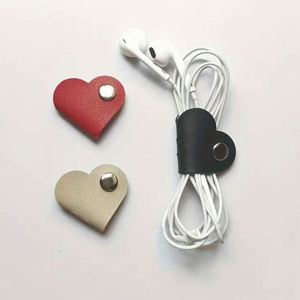 Customized Personalized Office <b>Gifts</b>, Heart-shaped Cable Organizers, Portable Headphone Cable Organizers for Promotional <b>Gifts</b> - Product Image 2