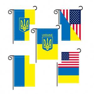 Наружные рекламные флаги и баннеры с флагом США/Украины - Product Image 5