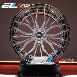 Roues forgées 2 pièces personnalisées 18-24 pouces 5x114.3 5x112 5x108 4x100 <span class=keywords><strong>peinture</strong></span> Chrome MattBlack nouvelles <span class=keywords><strong>jantes</strong></span> forgées en alliage d'aluminium - Product Image 2