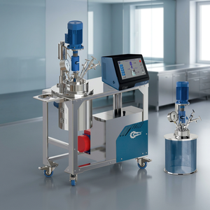 Système de réacteur de laboratoire avec panneau de commande numérique et mécanisme d'agitation pour le traitement chimique - Product Image 3