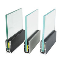 Personnalisé 304 acier inoxydable verre garde-corps sans cadre verre piscine clôture laminé verre de sécurité main courante balcon escalier