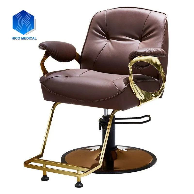 Fashionable Hair Cutting Beauty Salon Furniture Hydraulic Lifting Barber Chair
