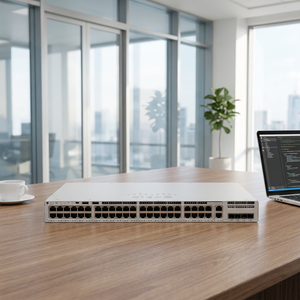 Commutateur d'entreprise C9200L-48P-4G-E neuf avec 48 ports PoE+ et 4 ports de liaison montante 1G - Product Image 1
