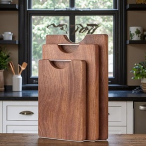 <span class=keywords><strong>Planche</strong></span> à découper multifonctionnelle en bois d'ébène et de <span class=keywords><strong>noyer</strong></span> à double face <span class=keywords><strong>Planche</strong></span> à découper de cuisine extra large - Product Image 4