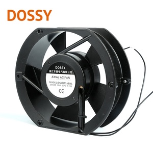 Ventilateur axial <span class=keywords><strong>AC</strong></span> électrique à deux roulements à billes de 150 mm, moteur à pôles ombragés en alliage d'aluminium personnalisable OEM/ODM pour souffleur de poêle, cheminée - Product Image 2