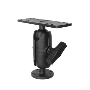 Soporte para Buscador de Peces con Base de Bola de 1.5" para Kayak, Placa de Montaje Universal Compatible con Garmin, Humminbird, Lowrance - Product Image 1