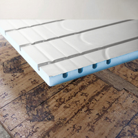 Panneau en mousse XPS rainuré avec tuyau PEX pour chauffage au sol par l'eau