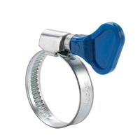 Collier de serrage à vis sans fin DIN3017 à couple élevé en acier inoxydable 201 304 de type allemand pour raccord de tuyau d'eau automobile