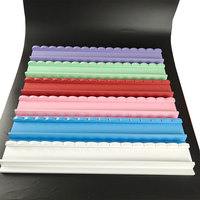 Supports de Mahjong en Bois de Luxe Portables Modernes de 20 Pouces avec Poussoirs pour le Divertissement