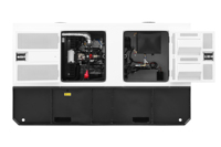 Generador diésel súper silencioso de 15kw-50kw Kva, Marco abierto de arranque automático, Weichai Yangdong Ricardo, 60Hz, 230V/240V, voltaje nominal