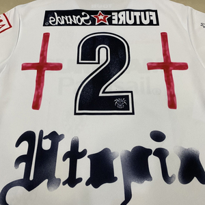 Maglia di poliestere da uomo t-shirt maglia sportiva maglia da calcio Tshirt da uomo vestiti di moda Top maglia da calcio personalizzato Tshirt per uomo - Product Image 6