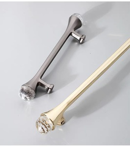 Ручки для мебели JAYA Gold Crystal End: цинковый сплав, для шкафов, ящиков, дверей - Product Image 6