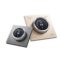 Interrupteur à bouton rotatif Graffiti Zigbee avec contrôle de la luminosité et de la température, réglage intelligent de la lumière pour toute la maison, modèle 001