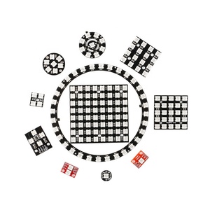 Ws2812 ws2812b 1 <span class=keywords><strong>2</strong></span> 4 7 9 16 25 32 64 बिट यूएसबी 2811 5050 आरजीबी एलईडी लैंप पैनल मॉड्यूल 5v रंगीन नेतृत्व वाला नियंत्रक - Product Image 2