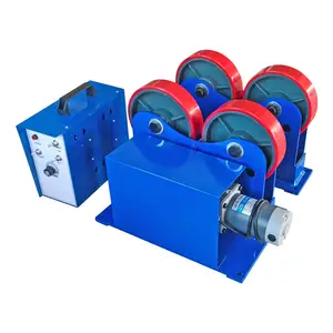 High Speed Direct Manufacture 1000kgs Automatic Pipe Welding Rotator Pipe Roller With Footpedal