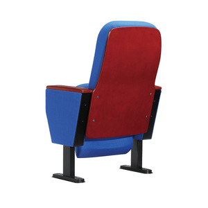 Silla de Teatro Masao en Tela Azul y Roja con Tablero de Escritura para Auditorio, Cine y Sala de Conferencias - Product Image 2