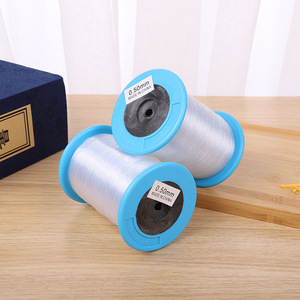 Handmade 0.2-1Mm Pha Lê Không-Căng Beading Cá Dòng Dây Nylon Sợi Dây Thừng Chủ Đề Chuỗi Cho Tự Làm Vòng Cổ Vòng Tay Đồ Trang Sức - Product Image 1