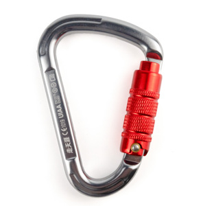 Mosquetón en forma <span class=keywords><strong>de</strong></span> <span class=keywords><strong>pera</strong></span> HMS <span class=keywords><strong>de</strong></span> bloqueo para escalada al aire libre <span class=keywords><strong>de</strong></span> aluminio resistente al por mayor - Product Image 2