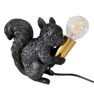 Lampe de table créative en résine singe doré pour salon et chambre à coucher alimentée en électricité avec commande de commutation - Product Image 6