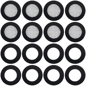 Hot Sales Various Size Lead Free Inlet Screen Washer Nitrile <strong>Rubber</strong> NBR <strong>Silicone</strong> Gasket <strong>Hose</strong> Washer Filter Screen Mesh <strong>Rubber</strong> - Product Image 2