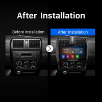 Kit d'installation d'autoradio Android Meihua avec écran tactile, garantie 1 an, pour Wuling Glory Chevrolet N300 2011, panneau de tableau de bord 9 pouces