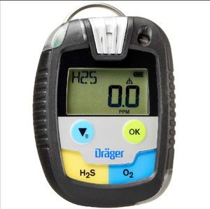 เครื่องตรวจจับก๊าซเดี่ยวหรือคู่ DRAEGER <span class=keywords><strong>PAC</strong></span> 8500 รุ่นดั้งเดิม สำหรับตรวจจับก๊าซ H2S และ O2 - Product Image 1