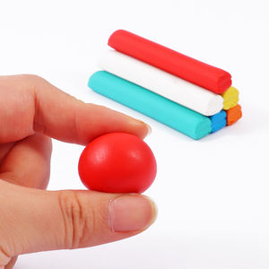 EN71-certified non toxique Foska Pâte à <span class=keywords><strong>modeler</strong></span> plate non tachante et facile à nettoyer avec emballage de carte blister - Product Image 5