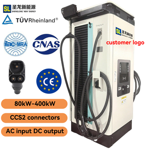 CCS2 intelligente DC EV caricabatterie 80-400kW veicoli elettrici a pavimento stazioni di ricarica - Product Image 1