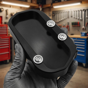 Para BMW R1300RT <span class=keywords><strong>R</strong></span> <span class=keywords><strong>1300</strong></span> <span class=keywords><strong>RT</strong></span> 2025: Extensor de Soporte Lateral de Aluminio CNC para Motocicleta, Base de Apoyo para el Pie - Product Image 4