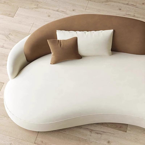 <span class=keywords><strong>Canapé</strong></span> modulaire moderne en velours, design unique, pour hôtel, villa, salon - Product Image 4