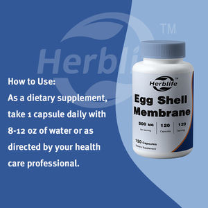 Membrana de Cáscara de Huevo, <span class=keywords><strong>500</strong></span> <span class=keywords><strong>MG</strong></span> por Porción, 120 Cápsulas - Sin OMG, Sin Gluten - Venta al Por Mayor, Personalizable - Product Image 2