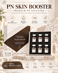 Ampoule PN Skin Booster 5mL, sérum PDRN, revitalisant pour le visage, marque privée OEM ODM - Product Image 3