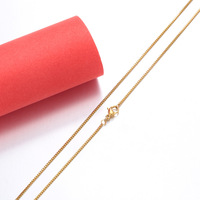 Super voordelige vierkante kubusvormige doosketting, passend bij Valentijnsdag, afstuderen, minimalistische dagelijkse outfit, ketting