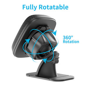 新到货360度移动安装仪表板细胞强力粘性吸力可调挡风玻璃通风口磁性车载电话支架 - Product Image 6