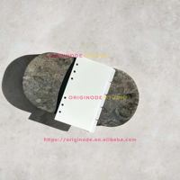 Séparateurs de planificateur en plastique blanc mat personnalisés à 12 onglets, format A5 A6 B5, pour classeur à 6 anneaux, avec index mensuel