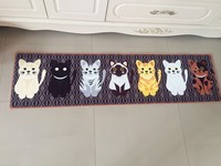 Meilleures ventes tapis de sol de cuisine de haute qualité anti-slip.anti-oil et anti-fatigue pouvant être personnalisé à motifs