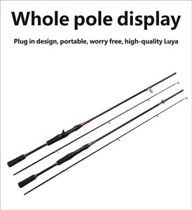 Cañas de Pescar de Fibra de Carbono de Largo Alcance con Mango Recto Tipo <span class=keywords><strong>Pistola</strong></span>, las Más Vendidas, para Pesca de Carpa en Arroyos, Acción Media Lenta - Product Image 6